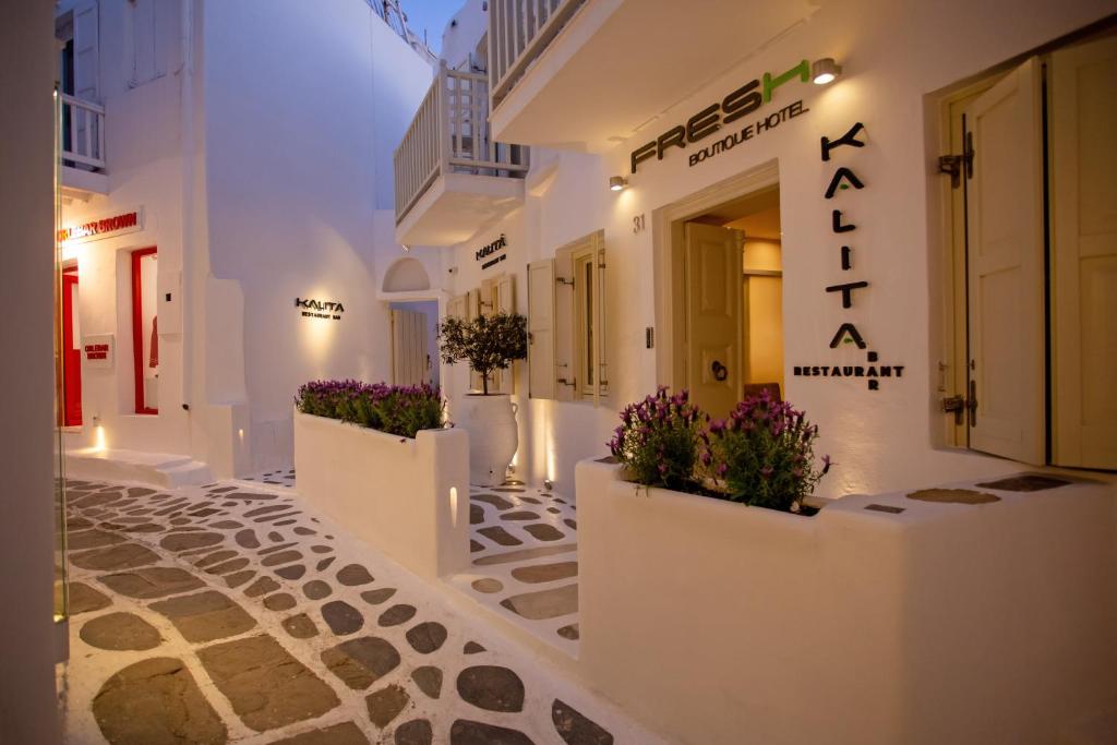 Fresh Boutique Hotel, Mýkonos City – Updated 2024 Prices