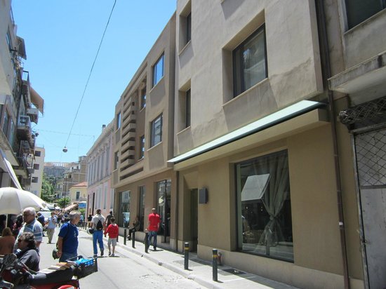 Front of hotel - Picture of O&b Athens Boutique Hotel - Tripadvisor