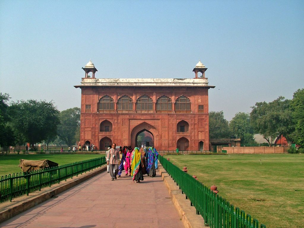 red fort delhi