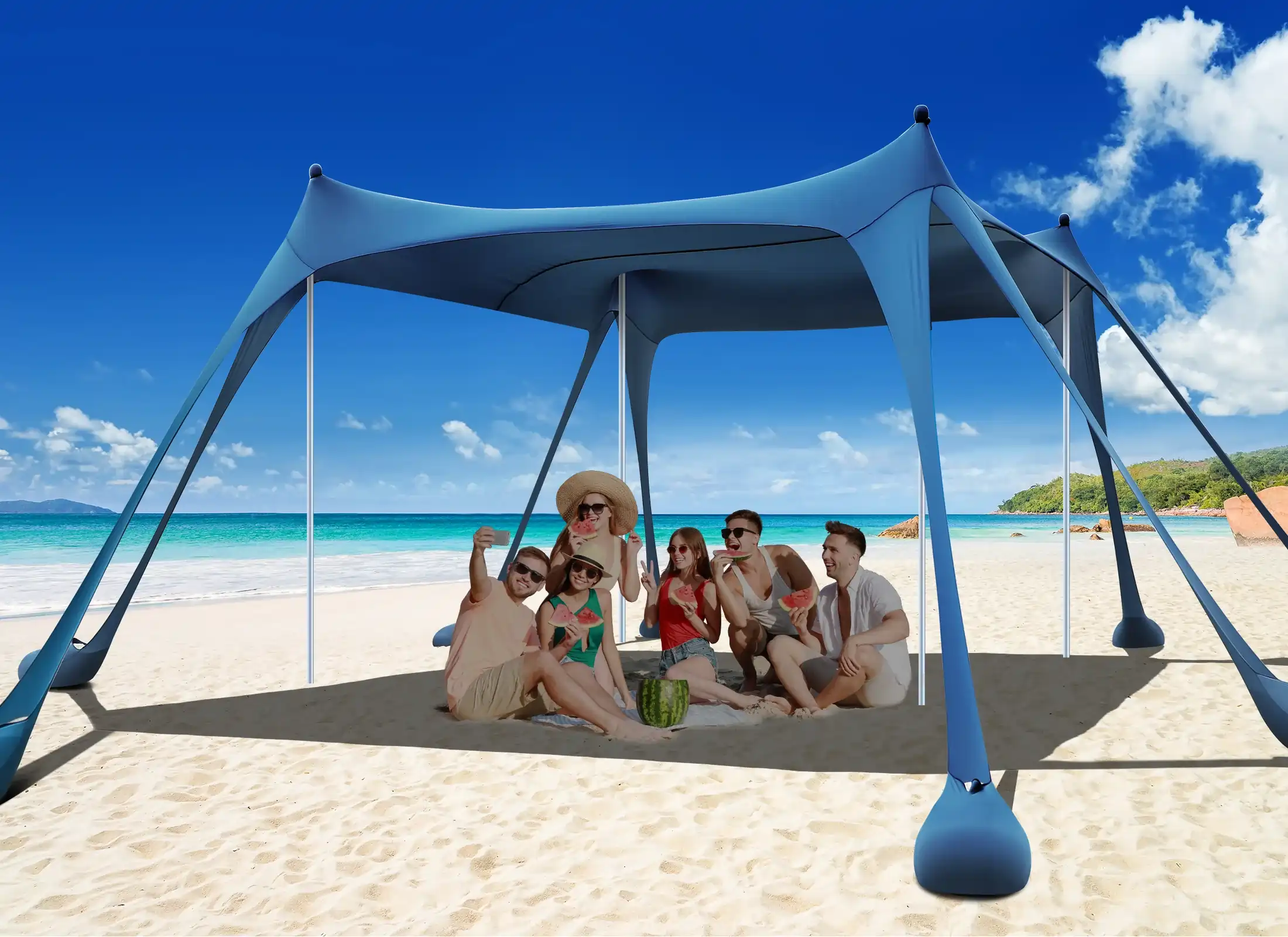 Beach Tent Or Shade